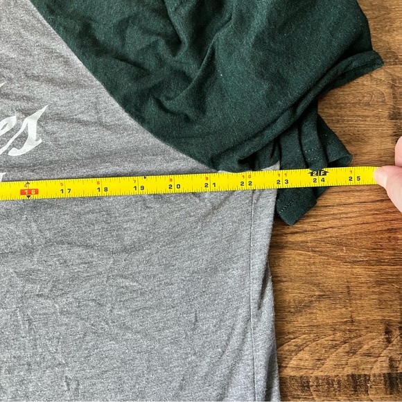 Who the Helles on First NTC Brewing Company 3/4 Sleeve Baseball Shirt - Picture 5 of 7